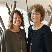 Suzanne Nesmith and Sandi Cooper