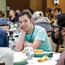 BCDD student at the Transition Fair in 2022